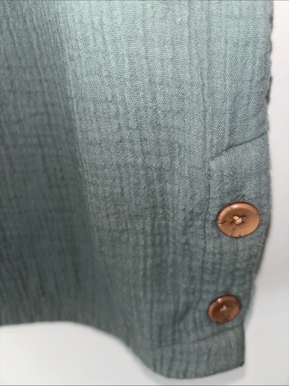 Kuhl Green Gauzy Sleeveless Tank Top Lagenlook Granola Casual Size Medium - Picture 6 of 6